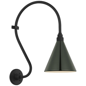 Visual Comfort Signature - TOB 2804MBK/S10-G - LED Barn Light - Academy Barn Light - Matte Black