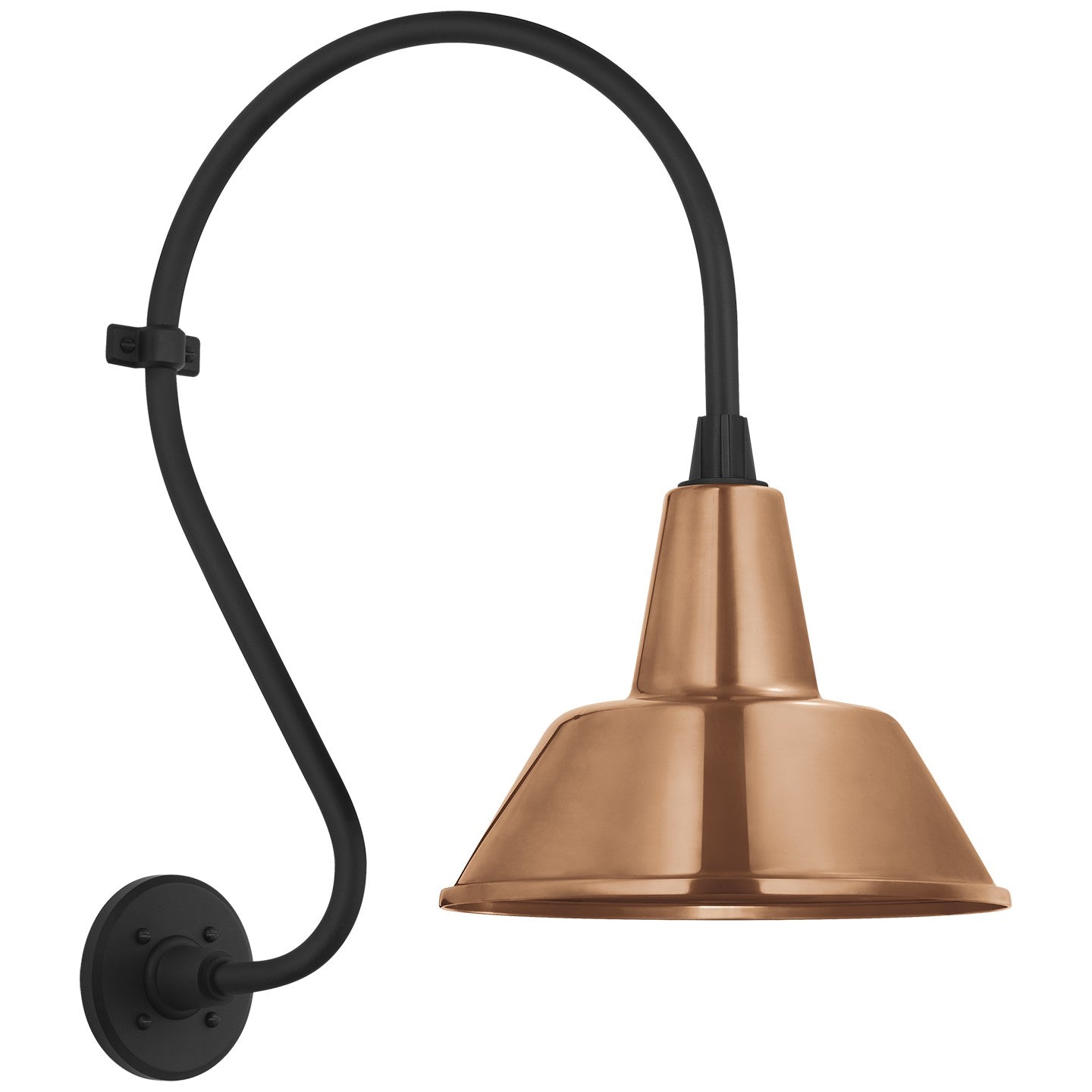 Visual Comfort Signature - TOB 2804MBK/S1-SC - LED Barn Light - Academy Barn Light - Matte Black