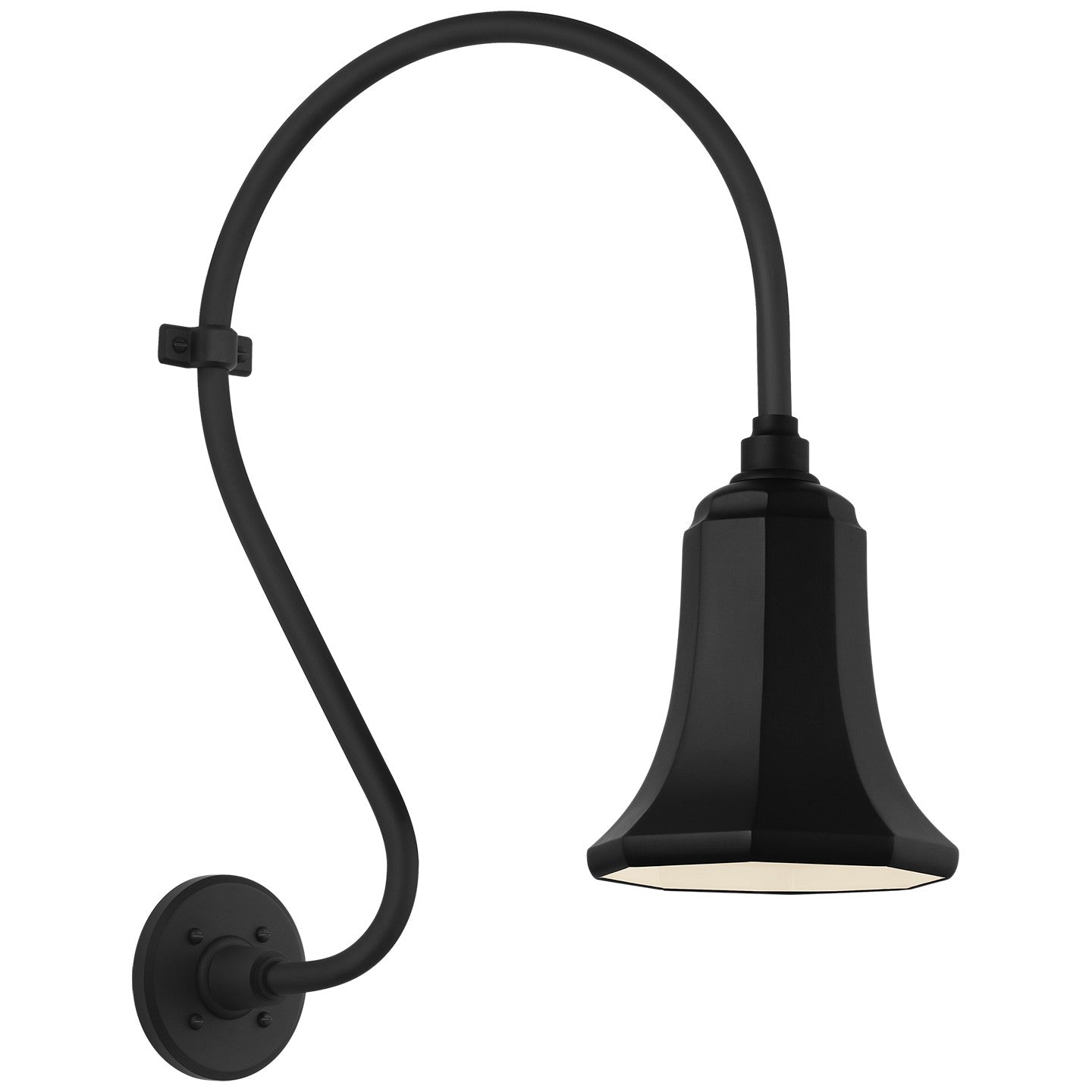 Visual Comfort Signature - TOB 2804MBK/S8-MBK - LED Barn Light - Academy Barn Light - Matte Black