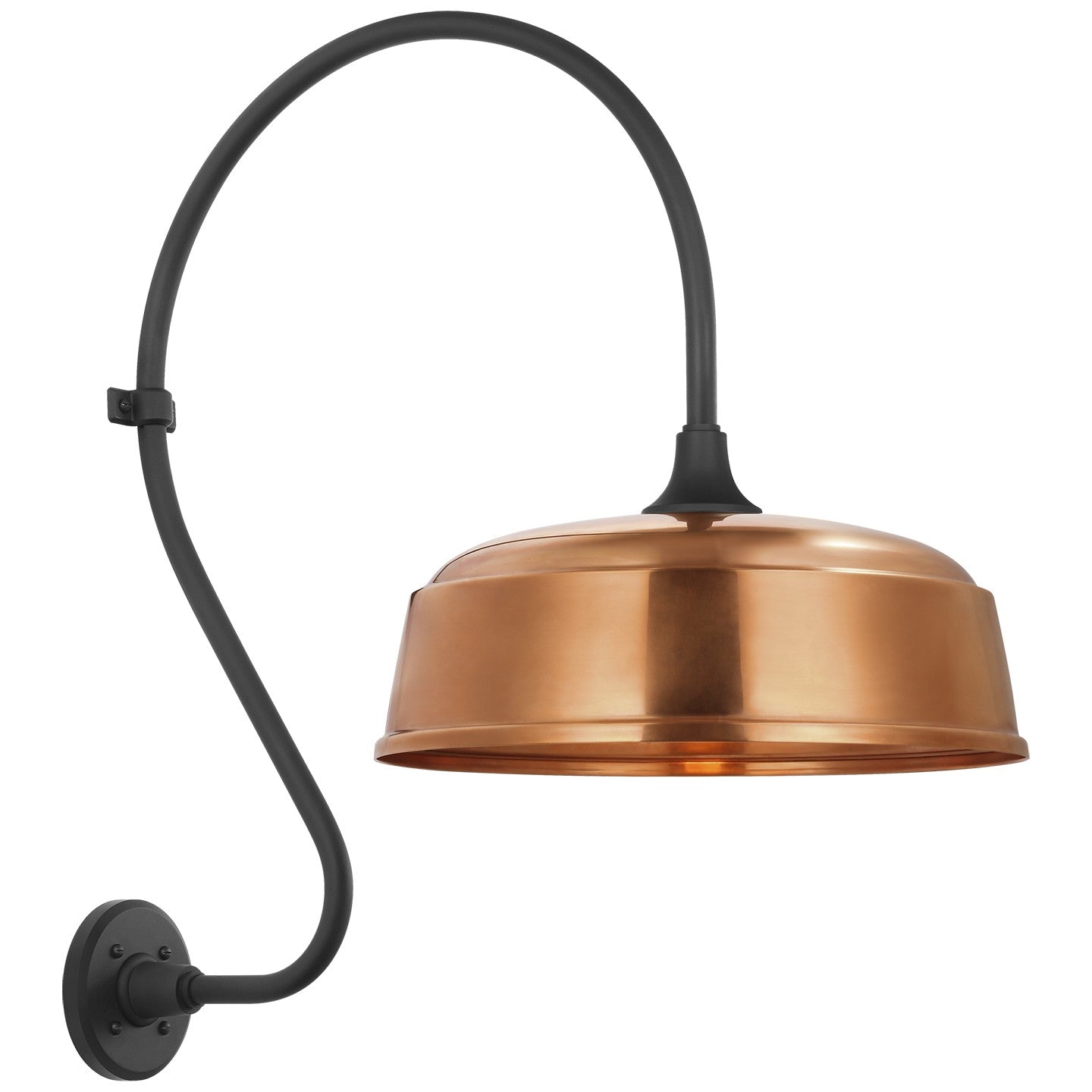 Visual Comfort Signature - TOB 2805MBK/S7-SC - LED Barn Light - Academy Barn Light - Matte Black