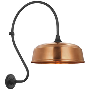 Visual Comfort Signature - TOB 2805MBK/S7-SC - LED Barn Light - Academy Barn Light - Matte Black