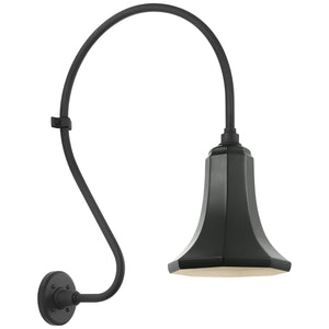 Visual Comfort Signature - TOB 2805MBK/S9-G - LED Barn Light - Academy Barn Light - Matte Black