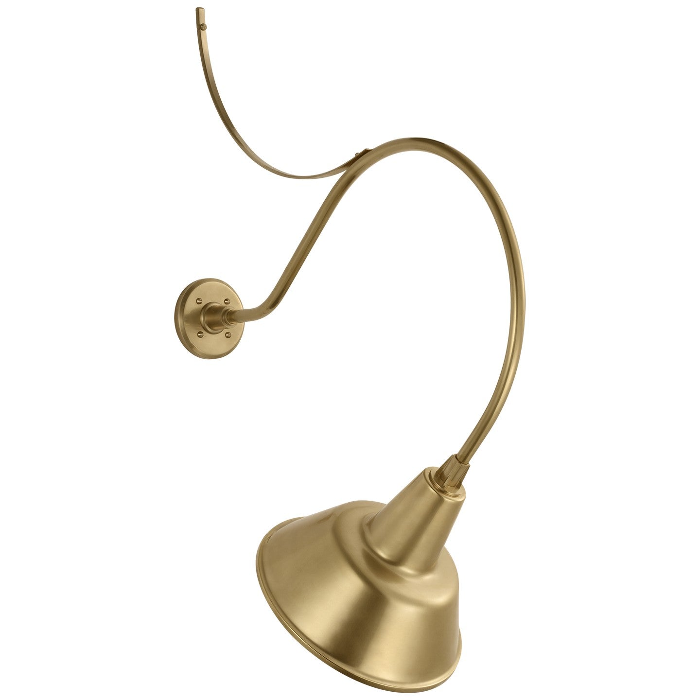 Visual Comfort Signature - TOB 2806HAB/S1-HAB - LED Barn Light - Academy Barn Light - Hand-Rubbed Antique Brass