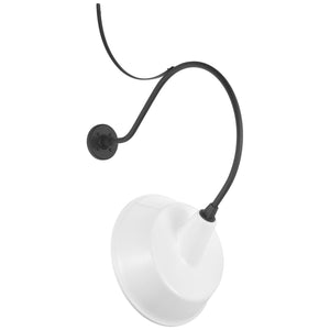 Visual Comfort Signature - TOB 2806MBK/S4-WHT - LED Barn Light - Academy Barn Light - Matte Black