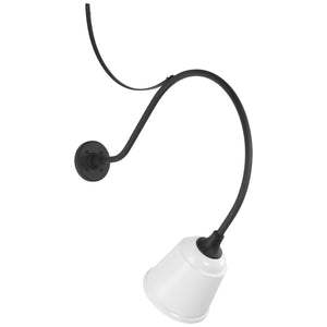 Visual Comfort Signature - TOB 2806MBK/S5-WHT - LED Barn Light - Academy Barn Light - Matte Black