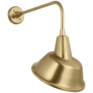 Visual Comfort Signature - TOB 2809HAB/S3-HAB - LED Barn Light - Academy Barn Light - Hand-Rubbed Antique Brass