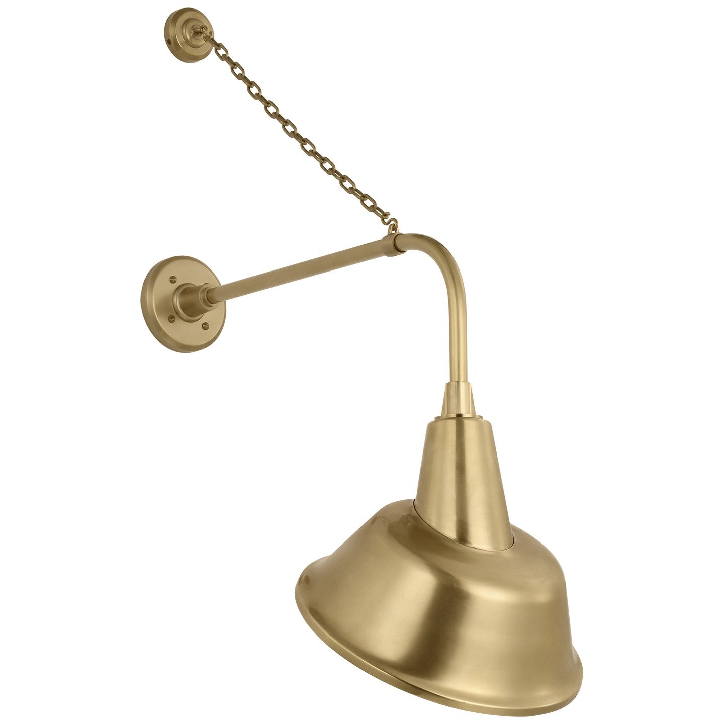 Visual Comfort Signature - TOB 2810HAB/S3-HAB - LED Barn Light - Academy Barn Light - Hand-Rubbed Antique Brass