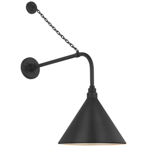 Visual Comfort Signature - TOB 2810MBK/S11-MBK - LED Barn Light - Academy Barn Light - Matte Black