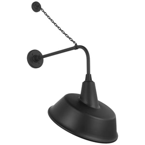 Visual Comfort Signature - TOB 2810MBK/S4-MBK - LED Barn Light - Academy Barn Light - Matte Black