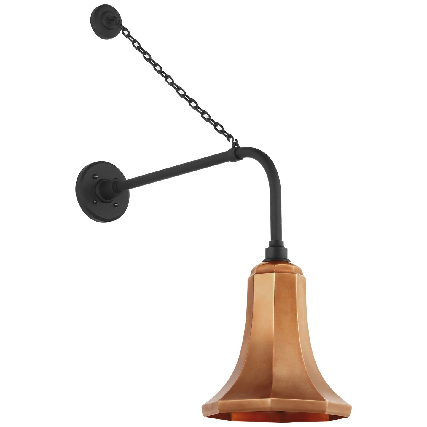 Visual Comfort Signature - TOB 2810MBK/S9-SC - LED Barn Light - Academy Barn Light - Matte Black