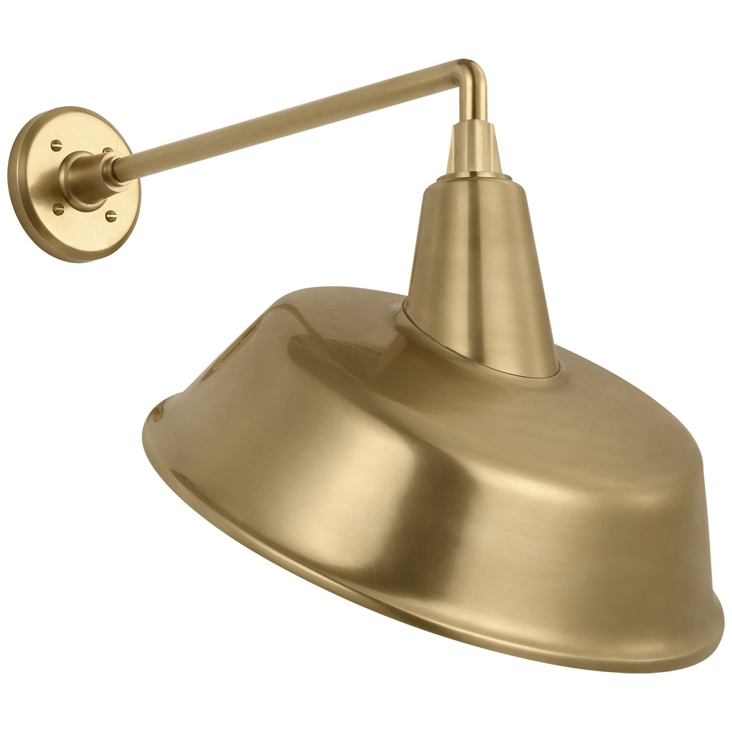 Visual Comfort Signature - TOB 2812HAB/S4-HAB - LED Barn Light - Academy Barn Light - Hand-Rubbed Antique Brass
