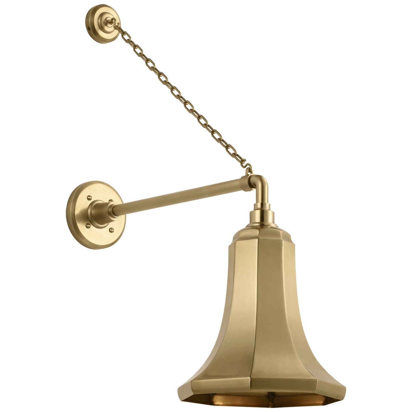 Visual Comfort Signature - TOB 2813HAB/S9-HAB - LED Barn Light - Academy Barn Light - Hand-Rubbed Antique Brass