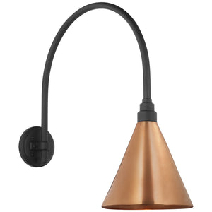 Visual Comfort Signature - TOB 2815MBK/S10-SC - LED Barn Light - Academy Barn Light - Matte Black