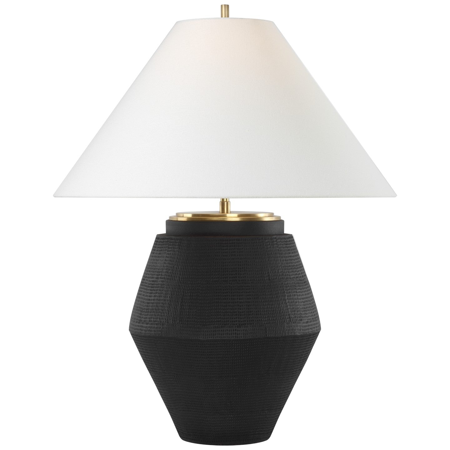 Visual Comfort Signature - TOB 3606SBK-L - LED Table Lamp - Aten - Shadow Black