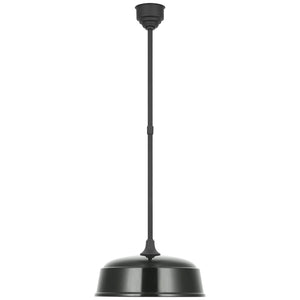 Visual Comfort Signature - TOB 5812MBK-G - LED Pendant - Academy Barn Light - Matte Black