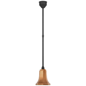 Visual Comfort Signature - TOB 5815MBK-SC - LED Pendant - Academy Barn Light - Matte Black