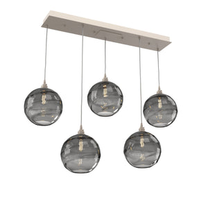Hammerton Studio - PLB0047-05-BS-OS-C01-E2 - Linear Pendant - Terra - Beige Silver