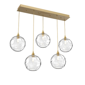 Hammerton Studio - PLB0047-05-GB-OC-C01-E2 - Linear Pendant - Terra - Gilded Brass