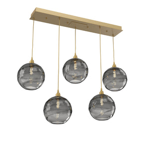 Hammerton Studio - PLB0047-05-GB-OS-C01-E2 - Linear Pendant - Terra - Gilded Brass