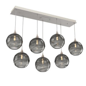 Hammerton Studio - PLB0047-07-BS-OB-C01-E2 - Linear Pendant - Terra - Beige Silver