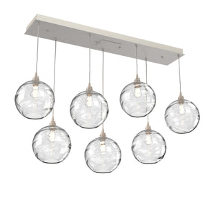 Hammerton Studio - PLB0047-07-BS-OC-C01-E2 - Linear Pendant - Terra - Beige Silver