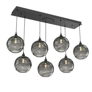 Hammerton Studio - PLB0047-07-MB-OS-C01-E2 - Linear Pendant - Terra - Matte Black