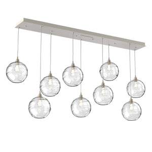 Hammerton Studio - PLB0047-09-BS-OC-C01-E2 - Linear Pendant - Terra - Beige Silver