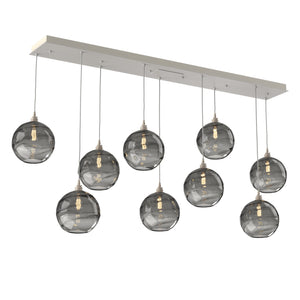 Hammerton Studio - PLB0047-09-BS-OS-C01-E2 - Linear Pendant - Terra - Beige Silver