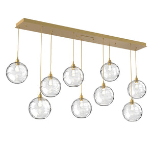 Hammerton Studio - PLB0047-09-GB-OC-C01-E2 - Linear Pendant - Terra - Gilded Brass