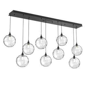 Hammerton Studio - PLB0047-09-MB-OC-C01-E2 - Linear Pendant - Terra - Matte Black
