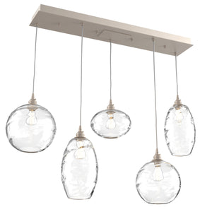 Hammerton Studio - PLB0048-05-BS-OC-C01-E2 - Linear Pendant - Misto - Beige Silver