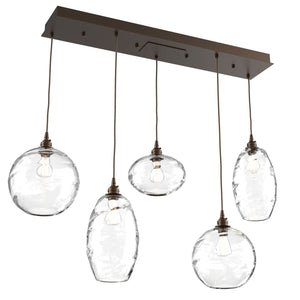 Hammerton Studio - PLB0048-05-FB-OC-C01-E2 - Linear Pendant - Misto - Flat Bronze