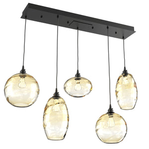 Hammerton Studio - PLB0048-05-MB-OA-C01-E2 - Linear Pendant - Misto - Matte Black