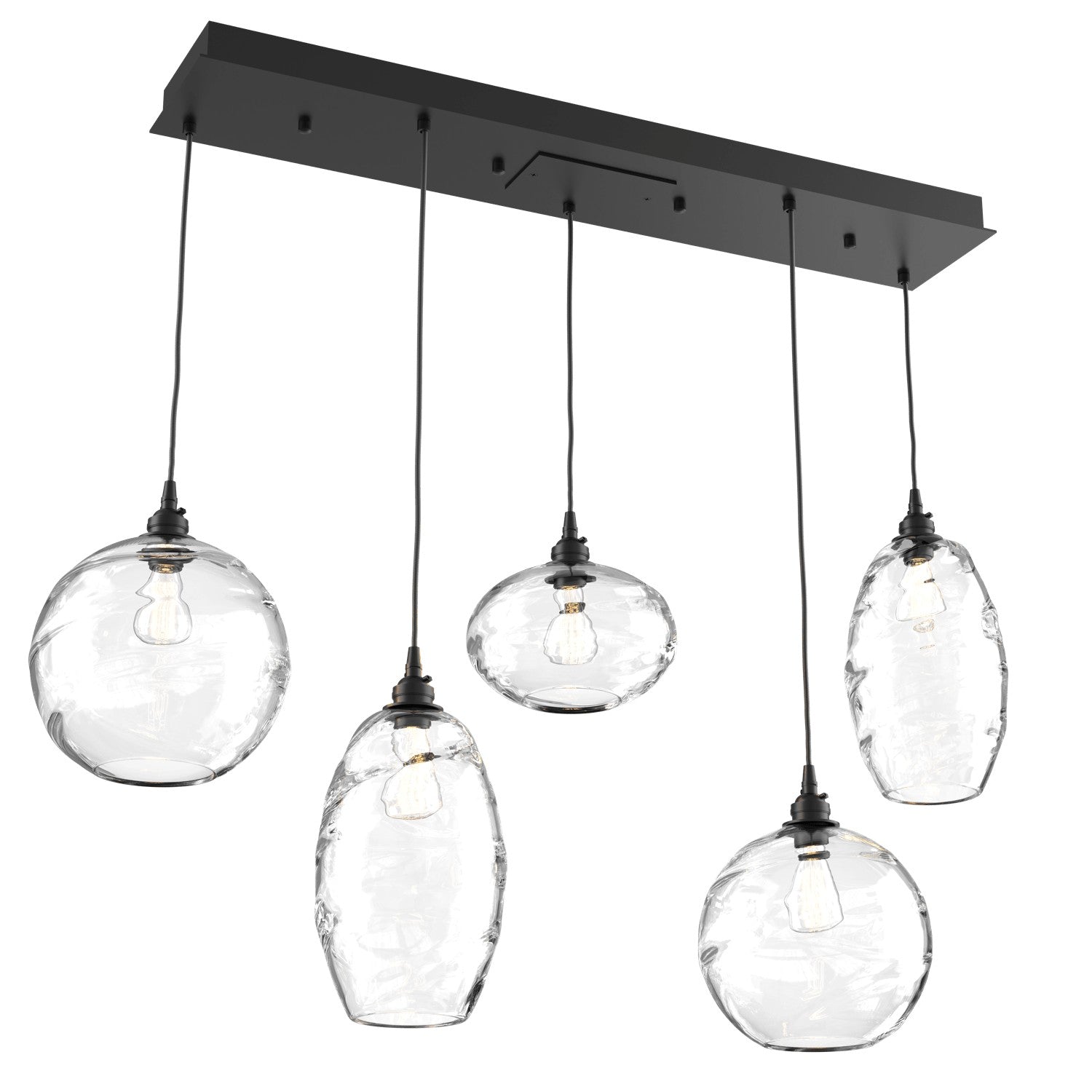 Hammerton Studio - PLB0048-05-MB-OC-C01-E2 - Linear Pendant - Misto - Matte Black