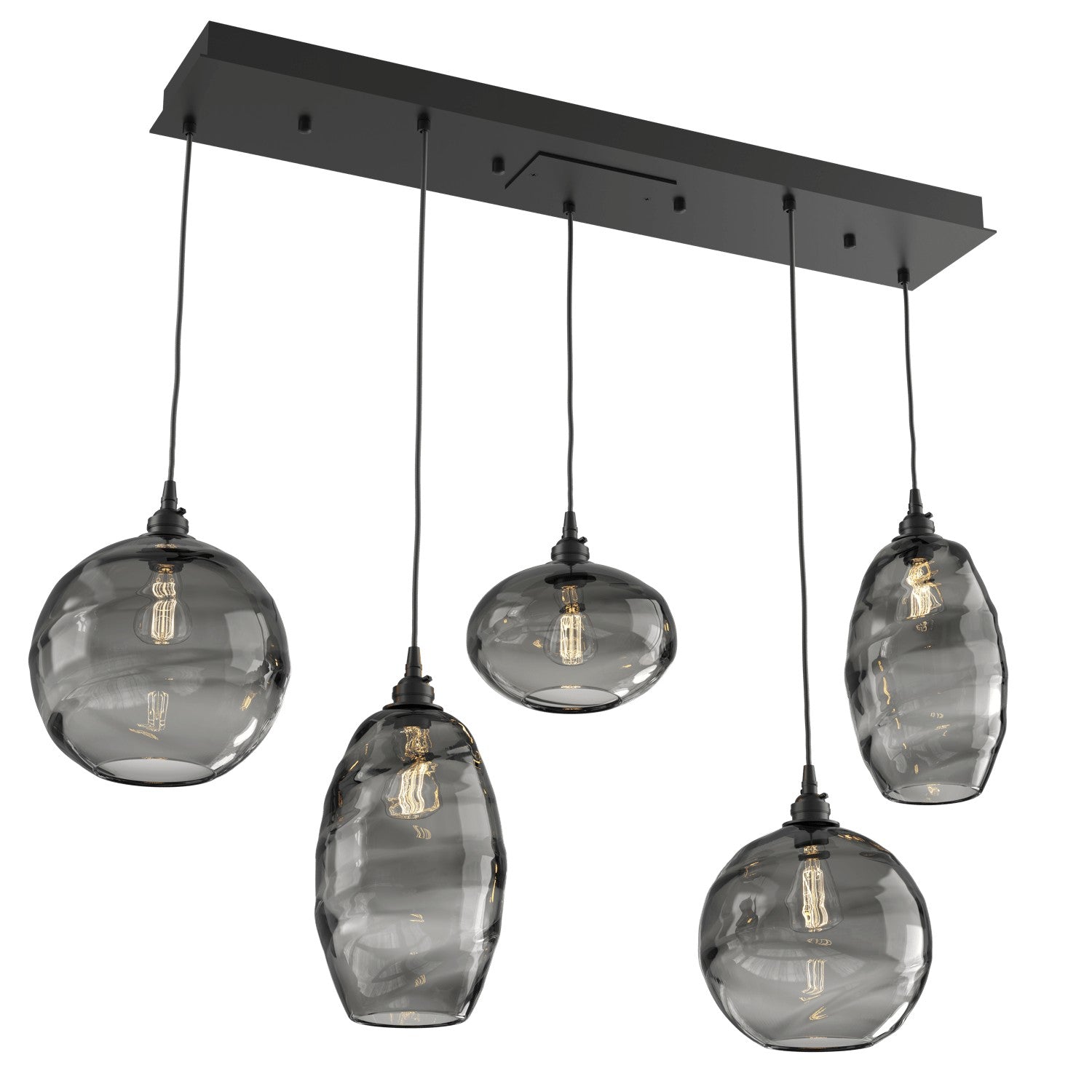 Hammerton Studio - PLB0048-05-MB-OS-C01-E2 - Linear Pendant - Misto - Matte Black