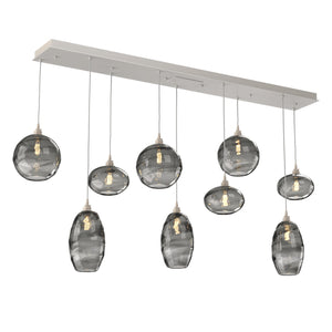 Hammerton Studio - PLB0048-09-BS-OS-C01-E2 - Linear Pendant - Misto - Beige Silver