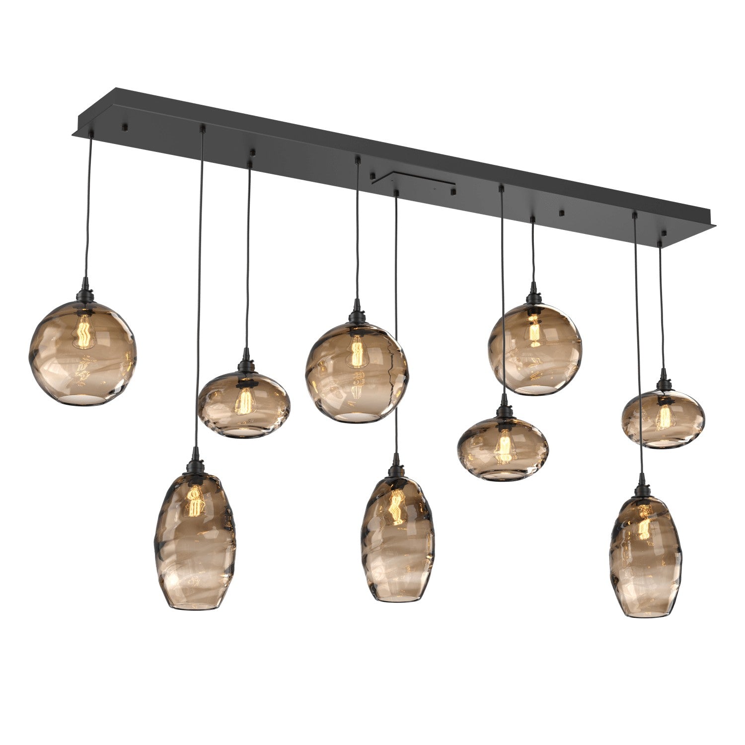 Hammerton Studio - PLB0048-09-MB-OB-C01-E2 - Linear Pendant - Misto - Matte Black