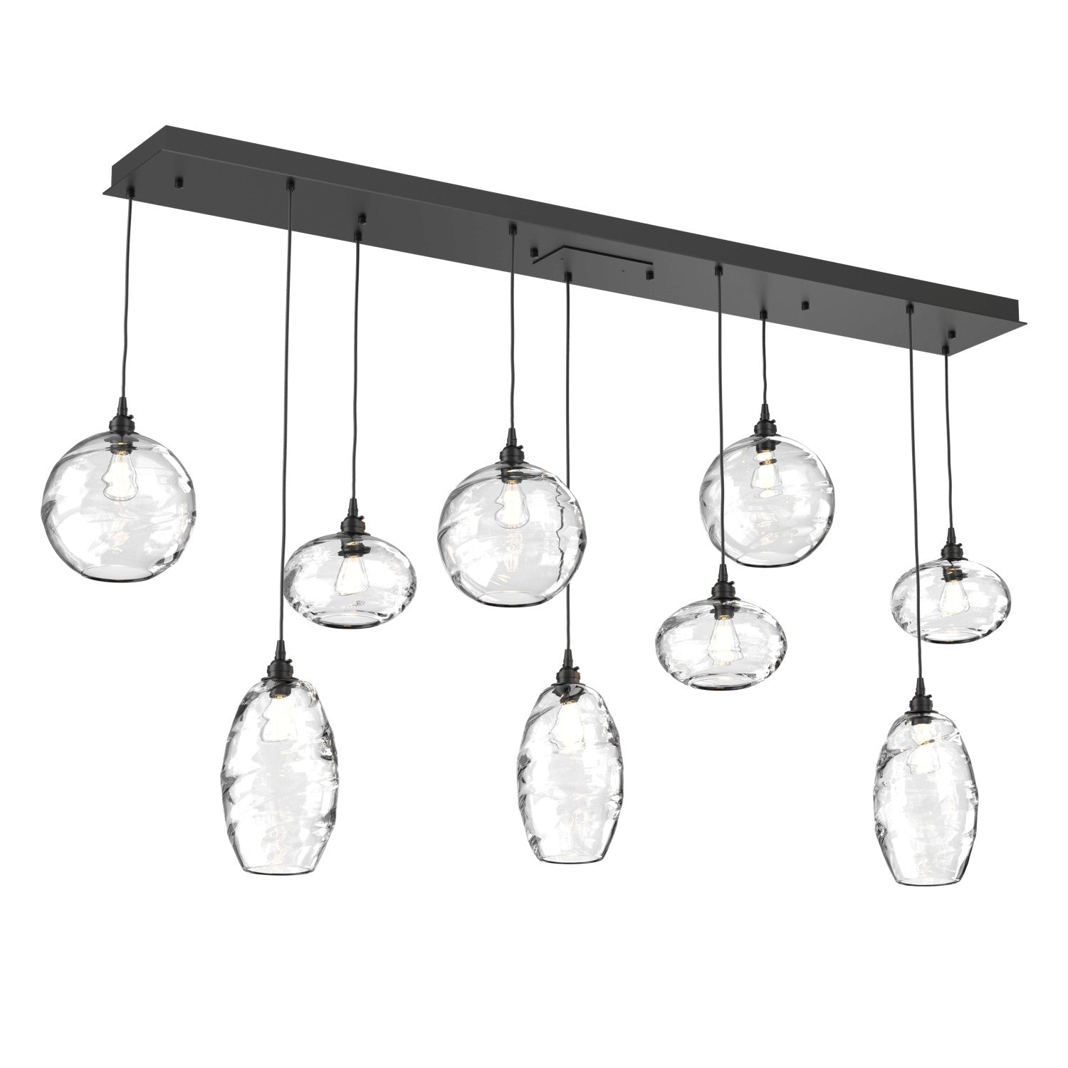 Hammerton Studio - PLB0048-09-MB-OC-C01-E2 - Linear Pendant - Misto - Matte Black