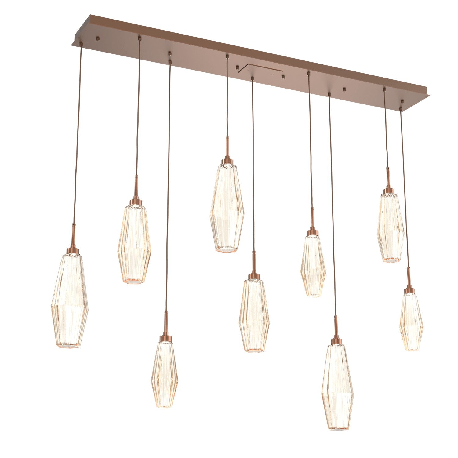 Hammerton Studio - PLB0049-09-BB-RA-C01-L1 - LED Pendant - Aalto - Burnished Bronze