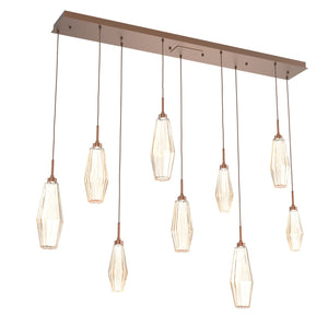 Hammerton Studio - PLB0049-09-BB-RA-C01-L3 - LED Pendant - Aalto - Burnished Bronze