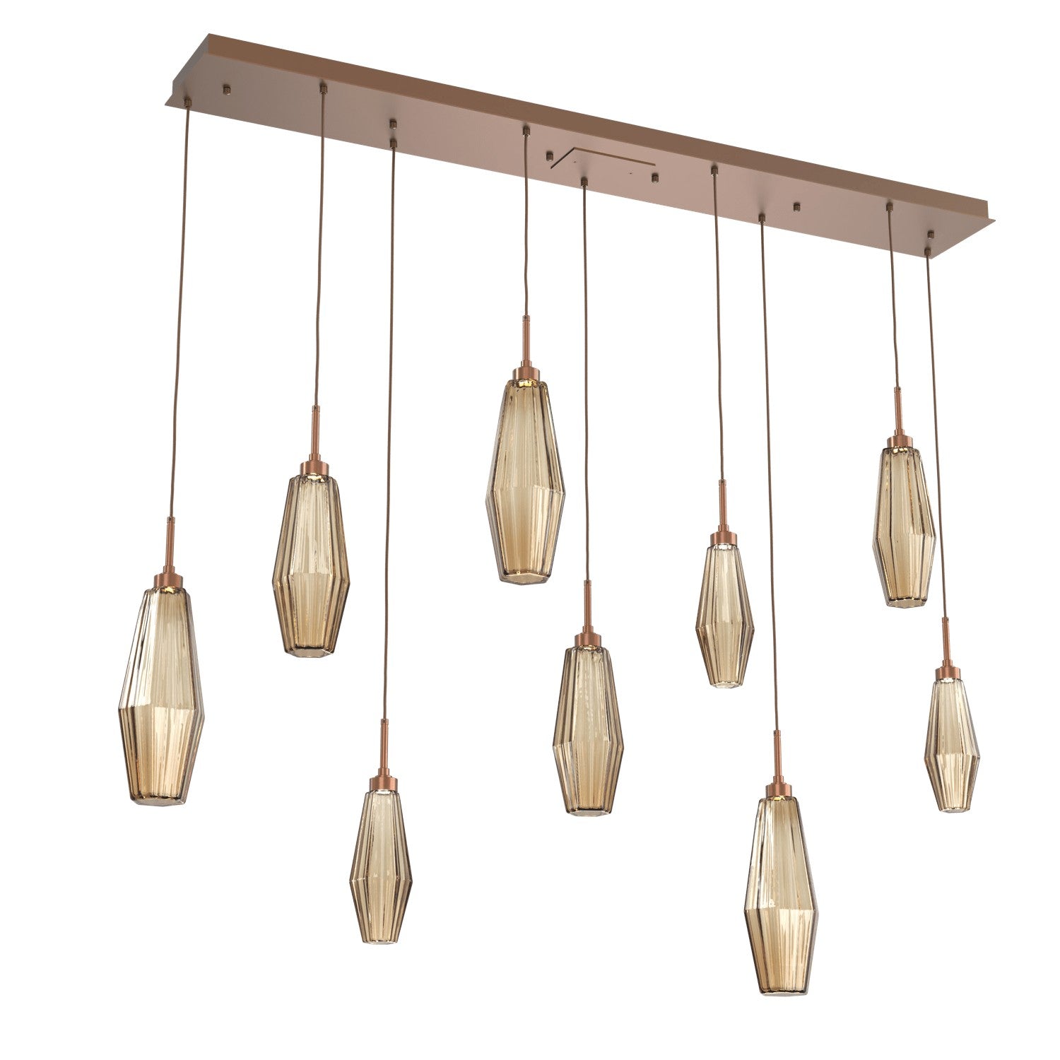 Hammerton Studio - PLB0049-09-BB-RB-C01-L3 - LED Pendant - Aalto - Burnished Bronze