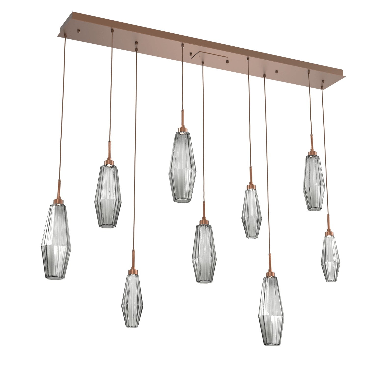 Hammerton Studio - PLB0049-09-BB-RS-C01-L3 - LED Pendant - Aalto - Burnished Bronze