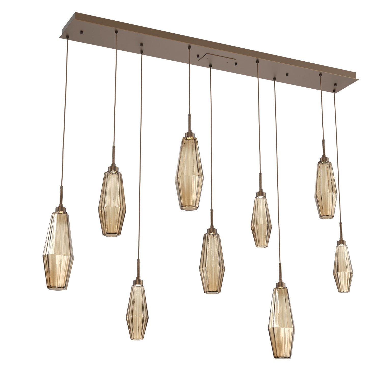 Hammerton Studio - PLB0049-09-FB-RB-C01-L3 - LED Pendant - Aalto - Flat Bronze