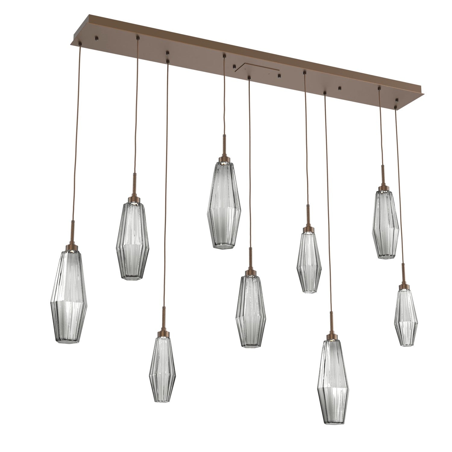 Hammerton Studio - PLB0049-09-FB-RS-C01-L3 - LED Pendant - Aalto - Flat Bronze