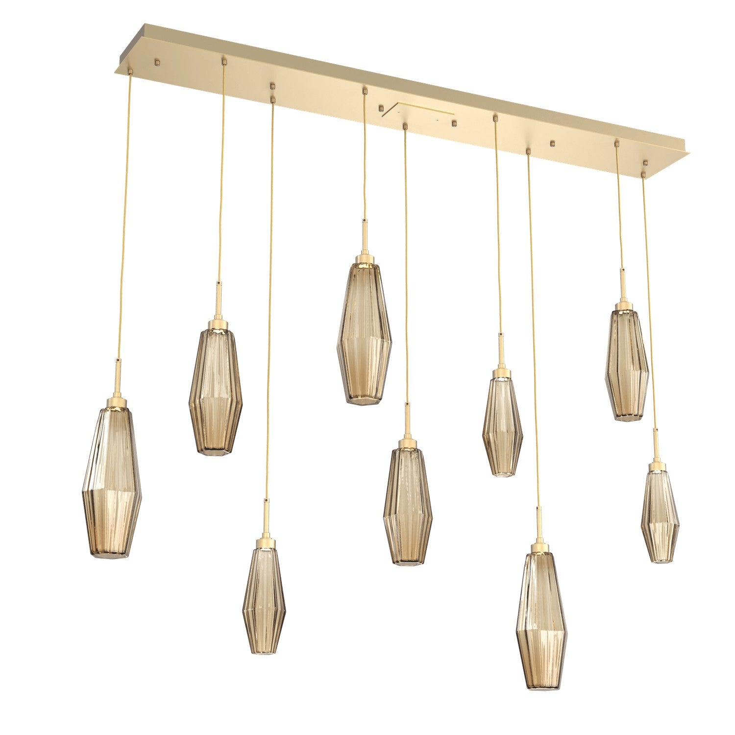 Hammerton Studio - PLB0049-09-GB-RB-C01-L1 - LED Pendant - Aalto - Gilded Brass