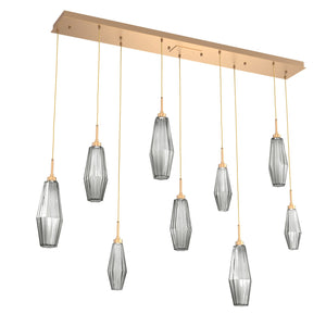 Hammerton Studio - PLB0049-09-NB-RS-C01-L3 - LED Pendant - Aalto - Novel Brass