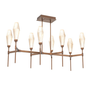 Hammerton Studio - PLB0049-48-BB-RA-001-L1 - LED Linear Suspension - Aalto - Burnished Bronze
