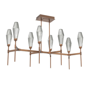 Hammerton Studio - PLB0049-48-BB-RS-001-L1 - LED Linear Suspension - Aalto - Burnished Bronze