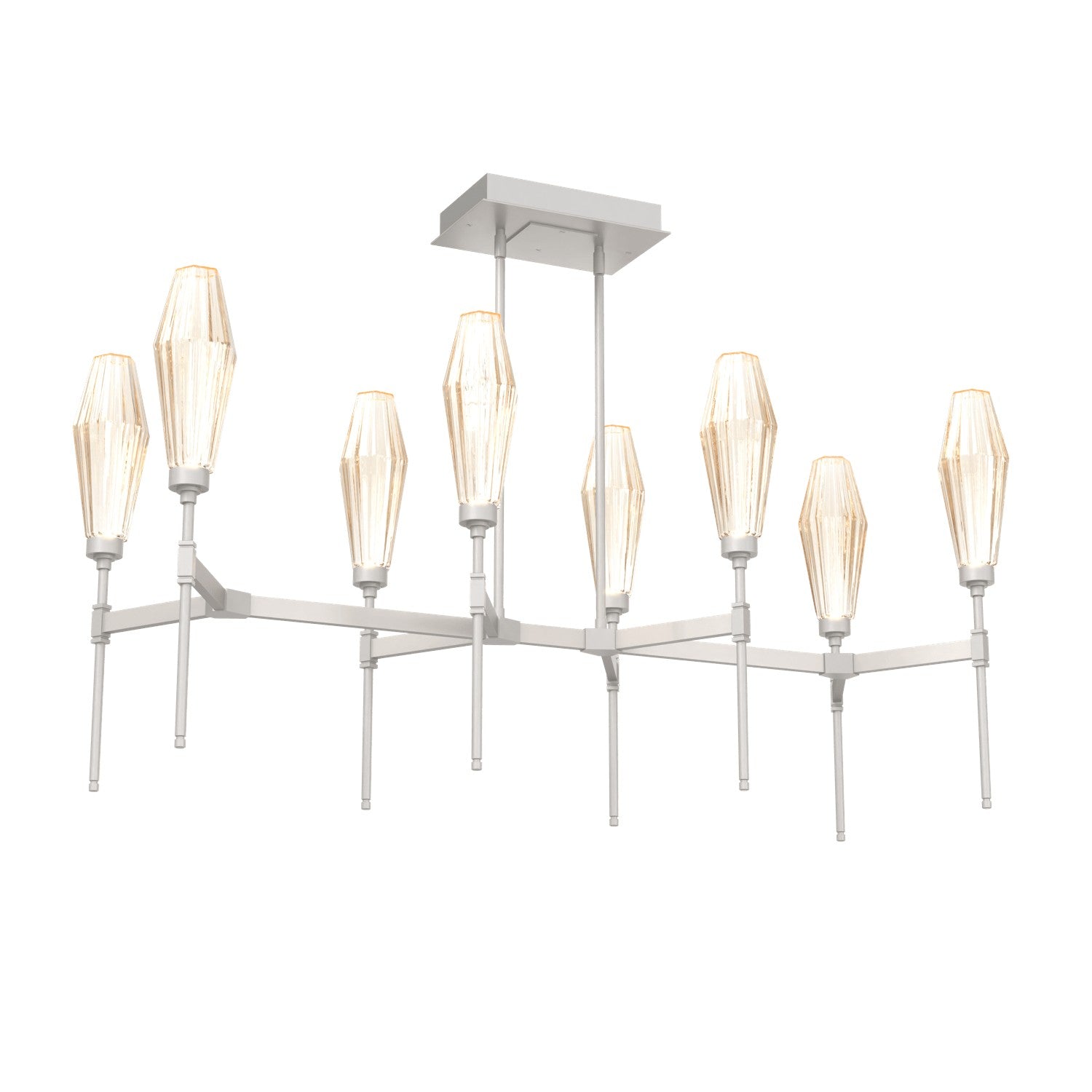 Hammerton Studio - PLB0049-48-BS-RA-001-L1 - LED Linear Suspension - Aalto - Beige Silver