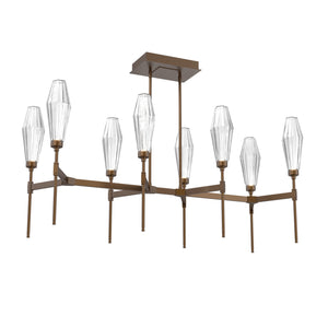 Hammerton Studio - PLB0049-48-FB-RC-001-L3 - LED Linear Suspension - Aalto - Flat Bronze